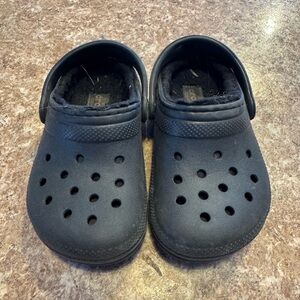 Kids Black Crocs